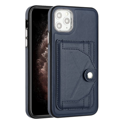 iPhone 11 Pro Max Shockproof Leather Phone Case with Card Holder - Stylish, Durable, and Convenient