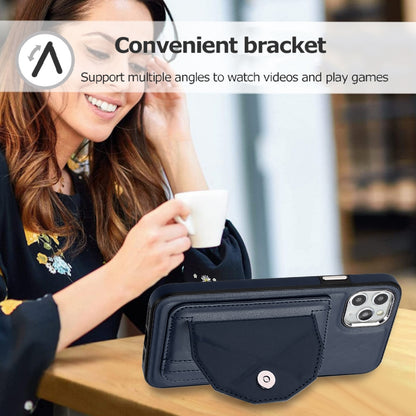 iPhone 11 Pro Max Shockproof Leather Phone Case with Card Holder - Stylish, Durable, and Convenient
