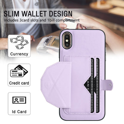 iPhone XS Max Shockproof Leather Phone Case with Card Holder - Stylish, Durable, and Convenient