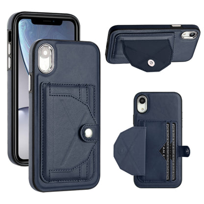 iPhone XR Shockproof Leather Phone Case with Card Holder - Stylish, Durable, and Convenient