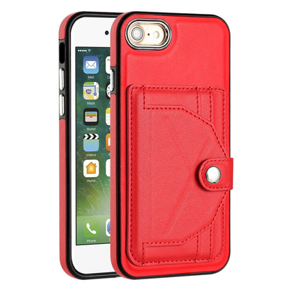 iPhone 8 Shockproof Leather Phone Case with Card Holder - Stylish, Durable, and Convenient