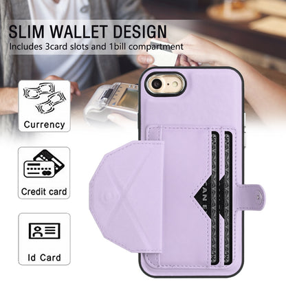 iPhone SE 2022 Shockproof Leather Phone Case with Card Holder - Stylish, Durable, and Convenient