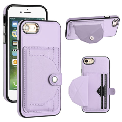 iPhone SE 2020 Shockproof Leather Phone Case with Card Holder - Stylish, Durable, and Convenient