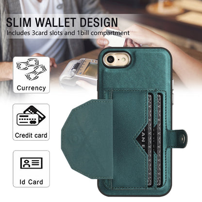 iPhone 8 Shockproof Leather Phone Case with Card Holder - Stylish, Durable, and Convenient