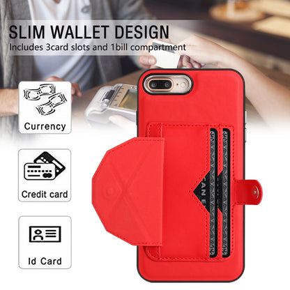 iPhone 7 Plus Shockproof Leather Phone Case with Card Holder - Stylish, Durable, and Convenient