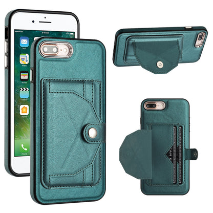 iPhone 6 Plus Shockproof Leather Phone Case with Card Holder - Stylish, Durable, and Convenient
