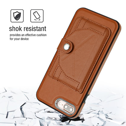 iPhone 6 Plus Shockproof Leather Phone Case with Card Holder - Stylish, Durable, and Convenient