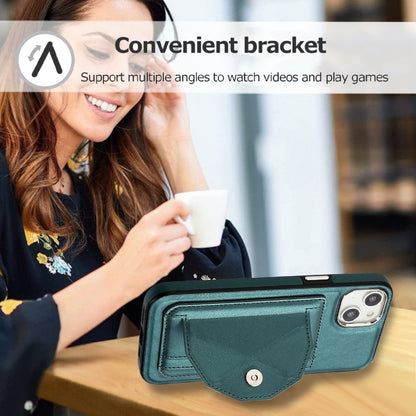 iPhone 15 Plus Shockproof Leather Phone Case with Card Holder - Stylish, Durable, and Convenient