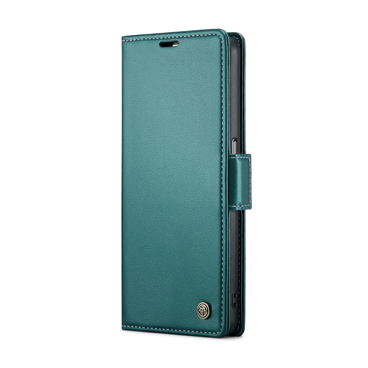 OPPO A57e 4G Leather Wallet Case - RFID Blocking, Stand Function, Card Slots