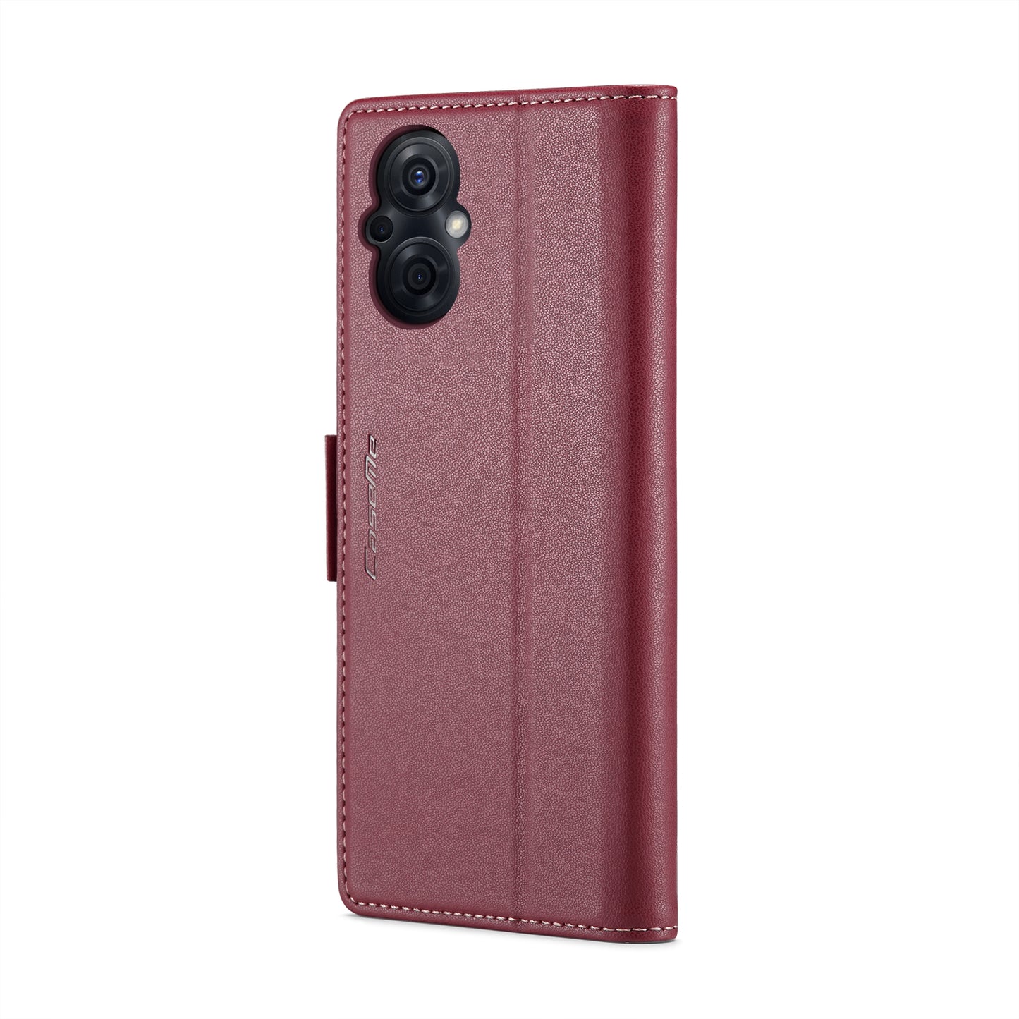 OPPO F21 Pro 5G Leather Wallet Case - RFID Blocking, Stand Function, Card Slots