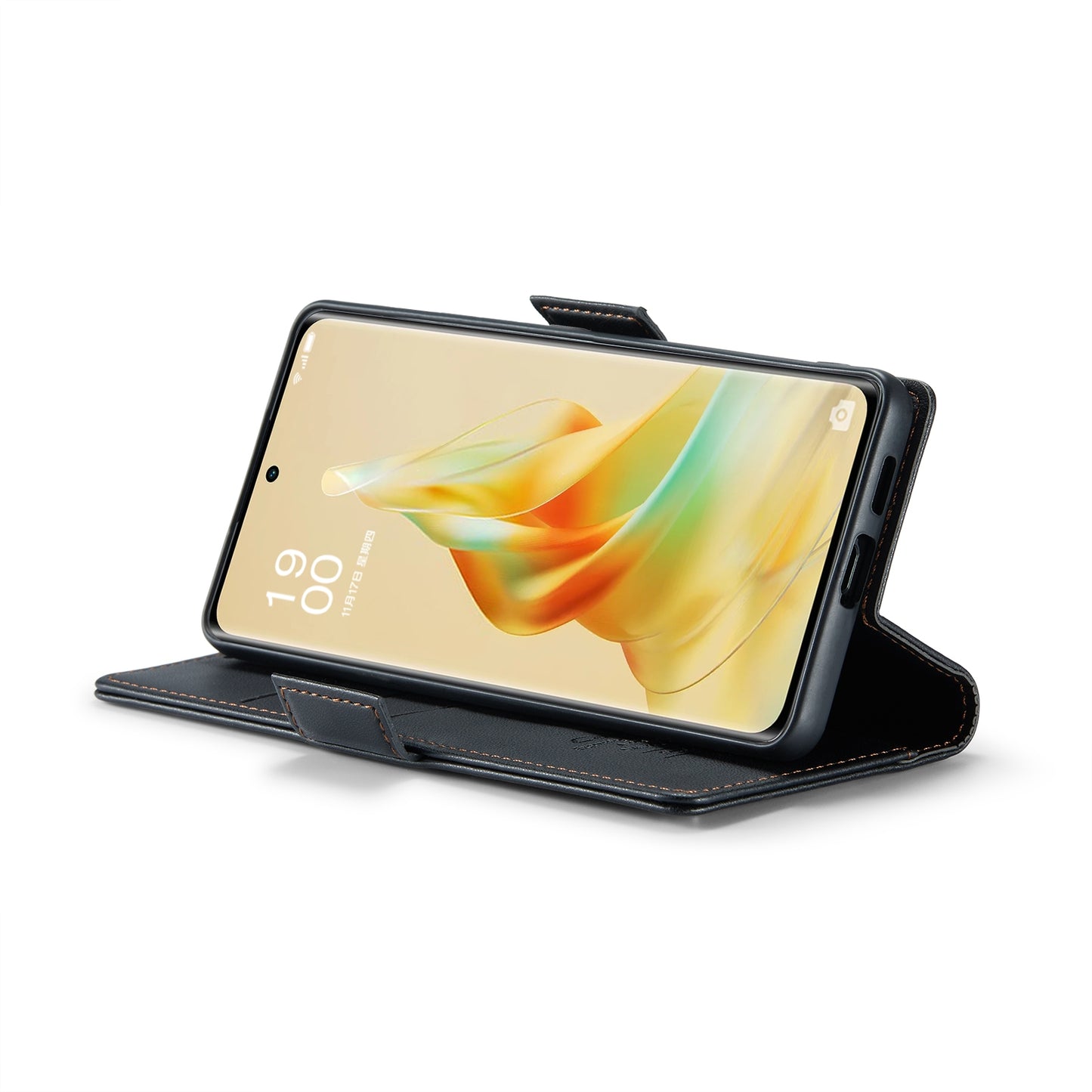 OPPO Reno8 T 5G  Leather Wallet Case - RFID Blocking, Stand Function, Card Slots