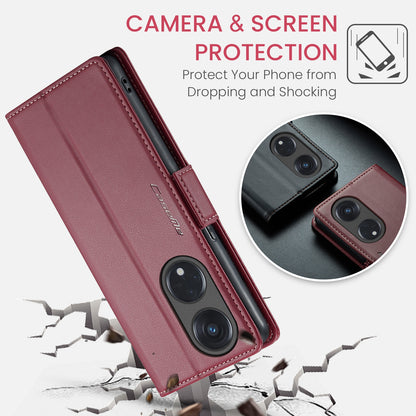 OPPO A1 Pro 5G Leather Wallet Case - RFID Blocking, Stand Function, Card Slots