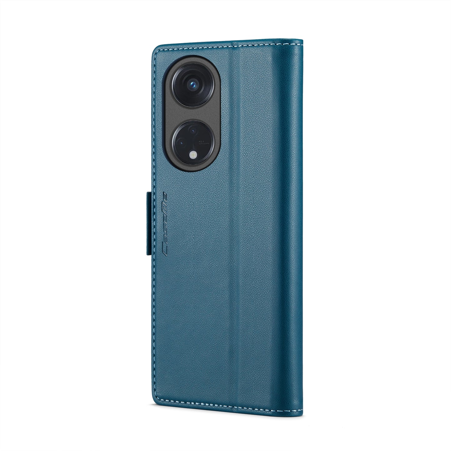 OPPO Reno8 T 5G  Leather Wallet Case - RFID Blocking, Stand Function, Card Slots