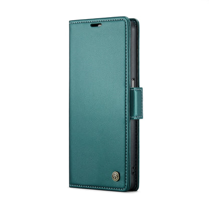 OPPO A96 4G Leather Wallet Case - RFID Blocking, Stand Function, Card Slots