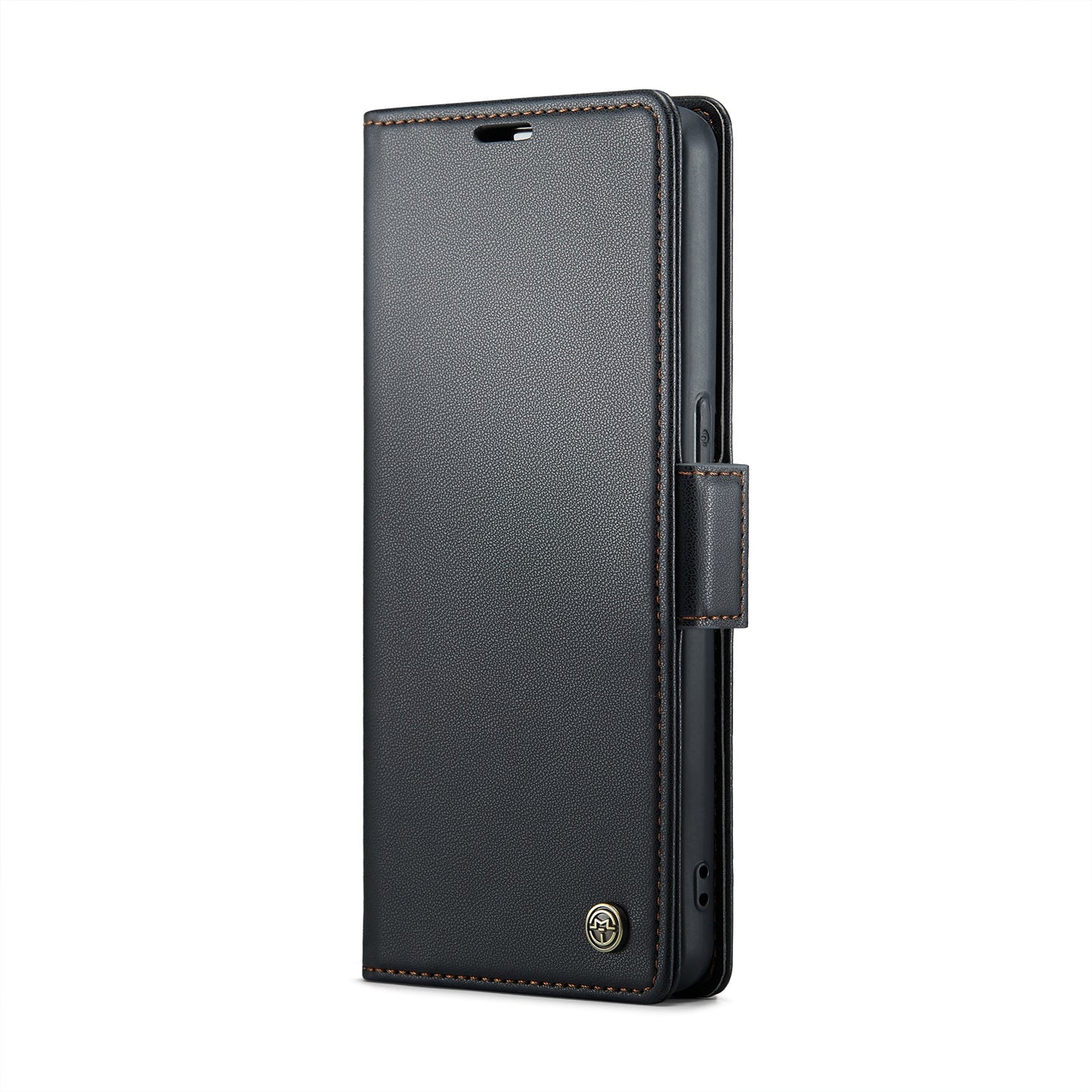 OPPO Reno7 4G Leather Wallet Case - RFID Blocking, Stand Function, Card Slots