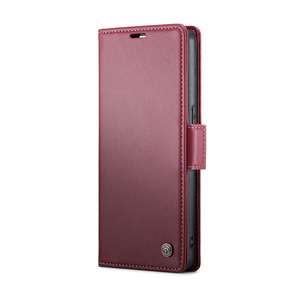 OPPO Reno7 4G Leather Wallet Case - RFID Blocking, Stand Function, Card Slots