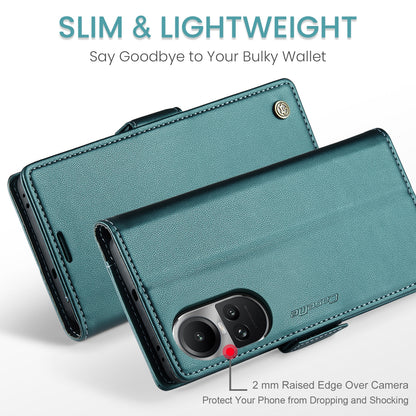 OPPO Reno10 5G／Reno10 Pro Leather Wallet Case - RFID Blocking, Stand Function, Card Slots