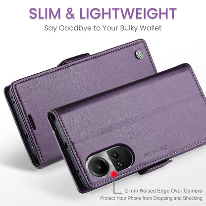OPPO Reno10 5G／Reno10 Pro Leather Wallet Case - RFID Blocking, Stand Function, Card Slots