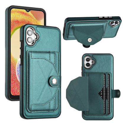 Samsung Galaxy A04E Shockproof Leather Phone Case with Card Holder - Stylish, Durable, and Convenient