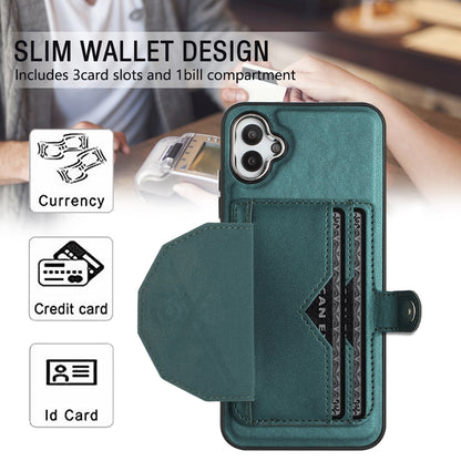Samsung Galaxy M04 Shockproof Leather Phone Case with Card Holder - Stylish, Durable, and Convenient