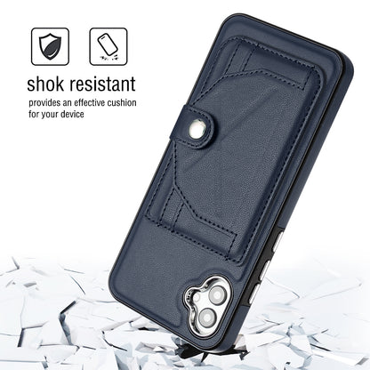 Samsung Galaxy A04E Shockproof Leather Phone Case with Card Holder - Stylish, Durable, and Convenient