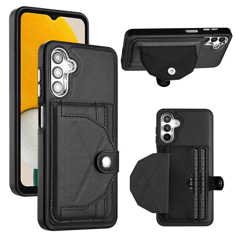 Samsung Galaxy A14 5G Shockproof Leather Phone Case with Card Holder - Stylish, Durable, and Convenient