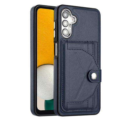 Samsung Galaxy A14 4G Shockproof Leather Phone Case with Card Holder - Stylish, Durable, and Convenient