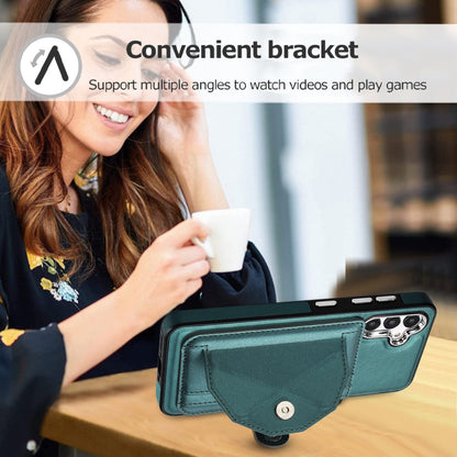 Samsung Galaxy A34 5G Shockproof Leather Phone Case with Card Holder - Stylish, Durable, and Convenient