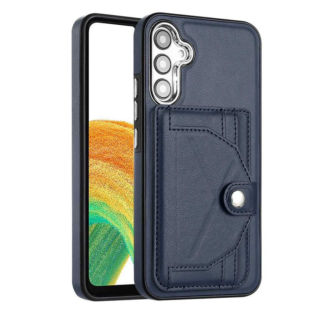 Samsung Galaxy A54 5G Shockproof Leather Phone Case with Card Holder - Stylish, Durable, and Convenient
