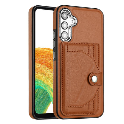 Samsung Galaxy A54 5G Shockproof Leather Phone Case with Card Holder - Stylish, Durable, and Convenient