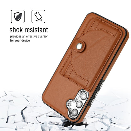 Samsung Galaxy A54 5G Shockproof Leather Phone Case with Card Holder - Stylish, Durable, and Convenient