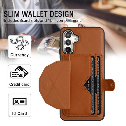 Samsung Galaxy A54 5G Shockproof Leather Phone Case with Card Holder - Stylish, Durable, and Convenient