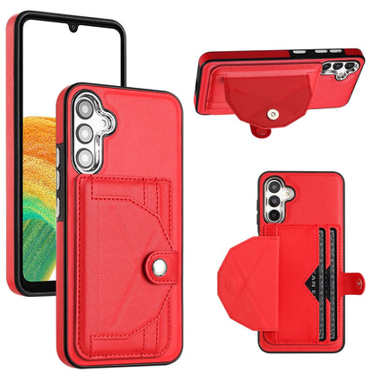 Samsung Galaxy A54 5G Shockproof Leather Phone Case with Card Holder - Stylish, Durable, and Convenient