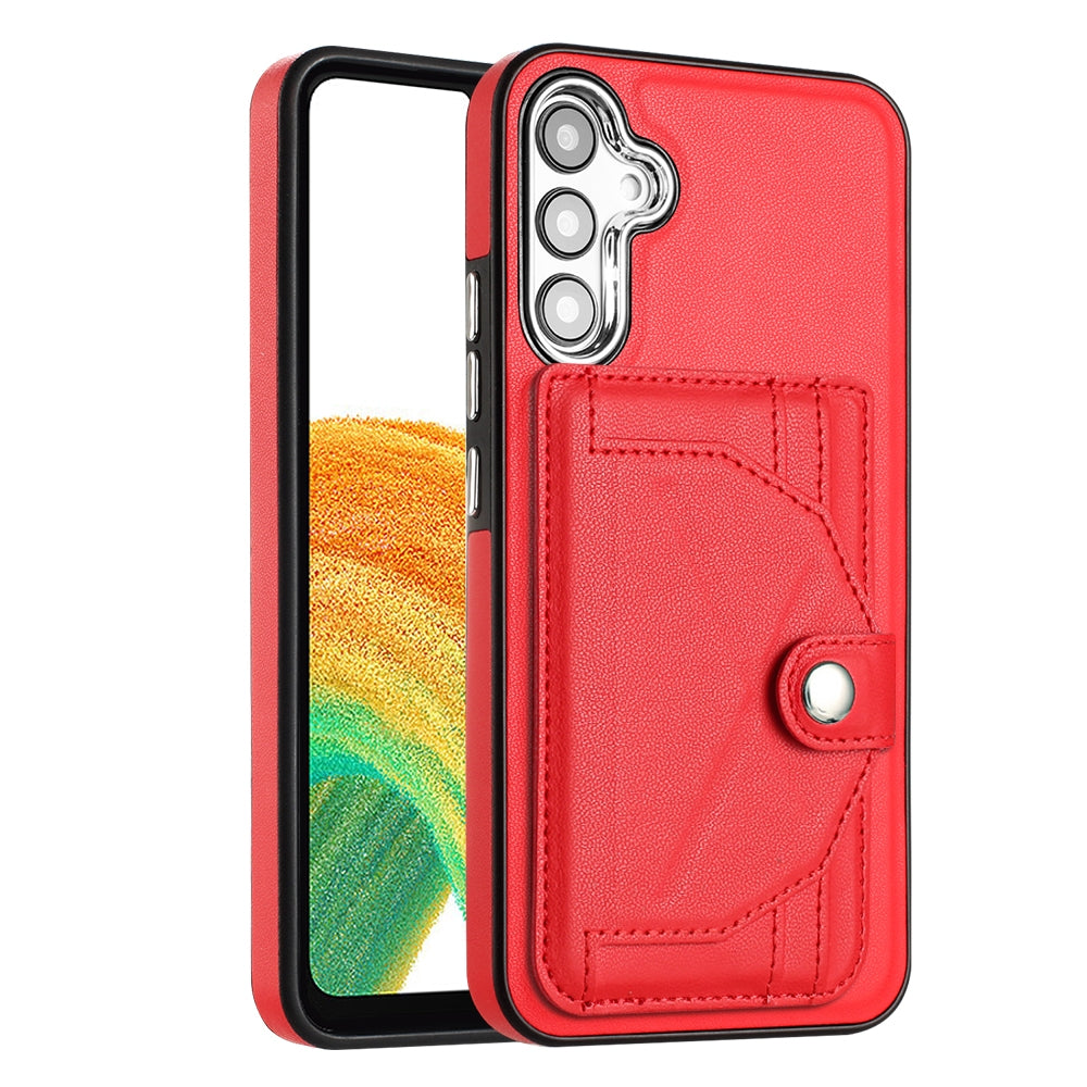 Samsung Galaxy A54 5G Shockproof Leather Phone Case with Card Holder - Stylish, Durable, and Convenient