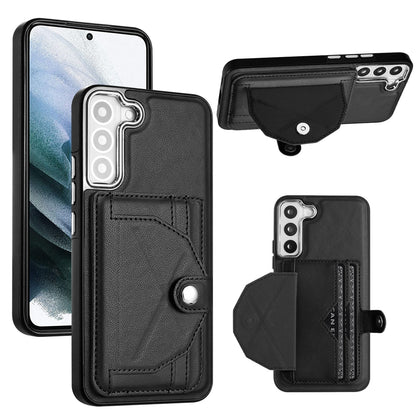 Samsung Galaxy S23+ Shockproof Leather Phone Case with Card Holder - Stylish, Durable, and Convenient