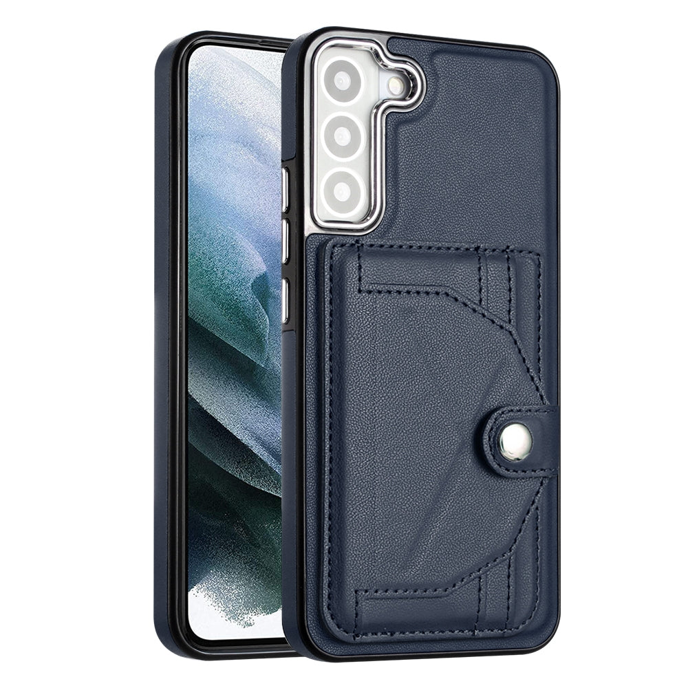 Samsung Galaxy S23+ Shockproof Leather Phone Case with Card Holder - Stylish, Durable, and Convenient