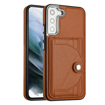 Samsung Galaxy S23 Shockproof Leather Phone Case with Card Holder - Stylish, Durable, and Convenient