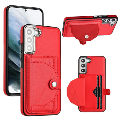Samsung Galaxy S23 Shockproof Leather Phone Case with Card Holder - Stylish, Durable, and Convenient