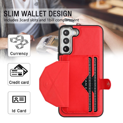 Samsung Galaxy S23 Shockproof Leather Phone Case with Card Holder - Stylish, Durable, and Convenient