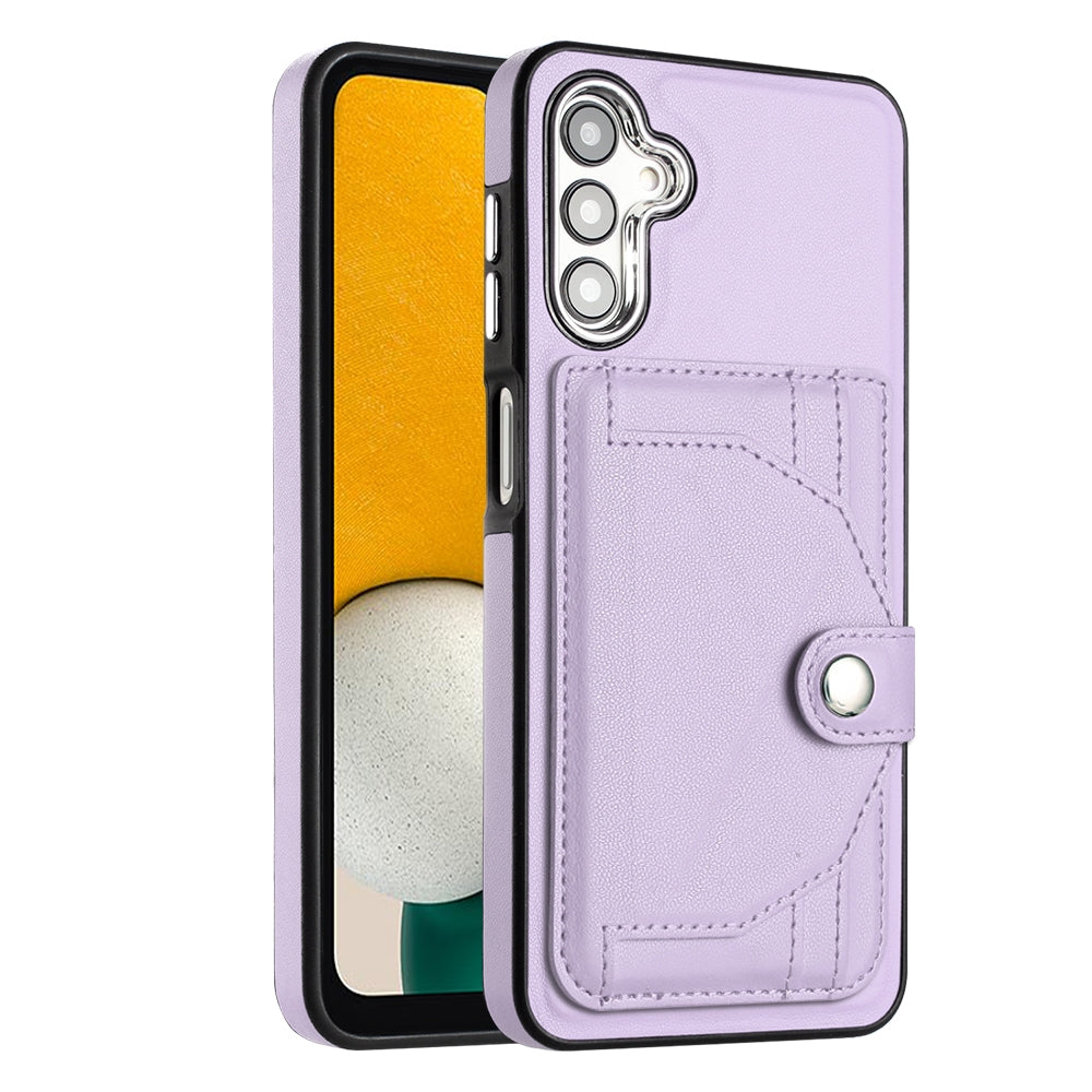 Samsung Galaxy A13 5G Shockproof Leather Phone Case with Card Holder - Stylish, Durable, and Convenient