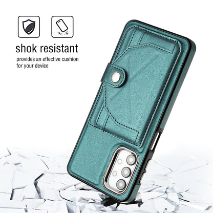 Samsung Galaxy F23 5G Shockproof Leather Phone Case with Card Holder - Stylish, Durable, and Convenient