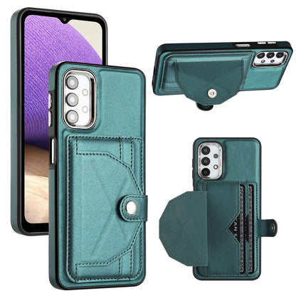 Samsung Galaxy F23 5G Shockproof Leather Phone Case with Card Holder - Stylish, Durable, and Convenient
