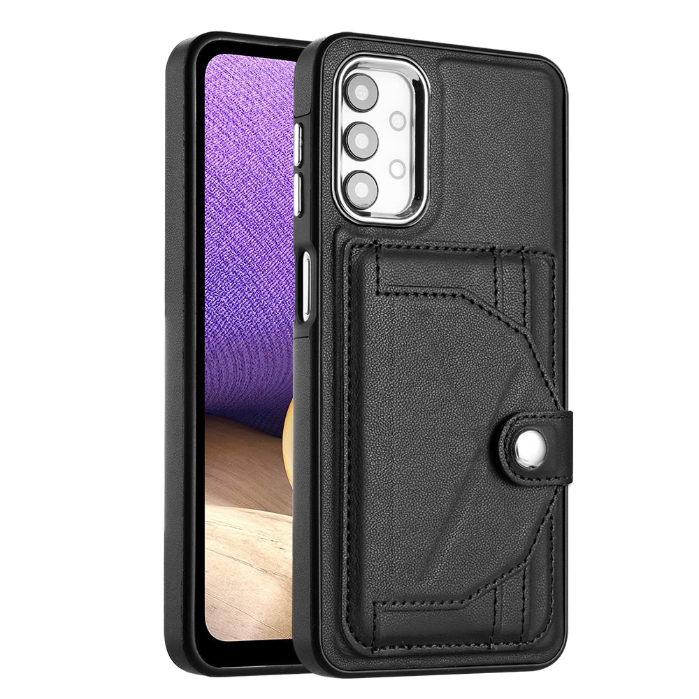 Samsung Galaxy A23 4G Shockproof Leather Phone Case with Card Holder - Stylish, Durable, and Convenient