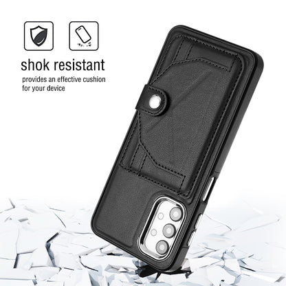 Samsung Galaxy A23 4G Shockproof Leather Phone Case with Card Holder - Stylish, Durable, and Convenient