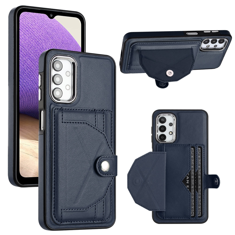 Samsung Galaxy A23 4G Shockproof Leather Phone Case with Card Holder - Stylish, Durable, and Convenient