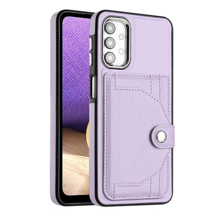 Samsung Galaxy F23 5G Shockproof Leather Phone Case with Card Holder - Stylish, Durable, and Convenient