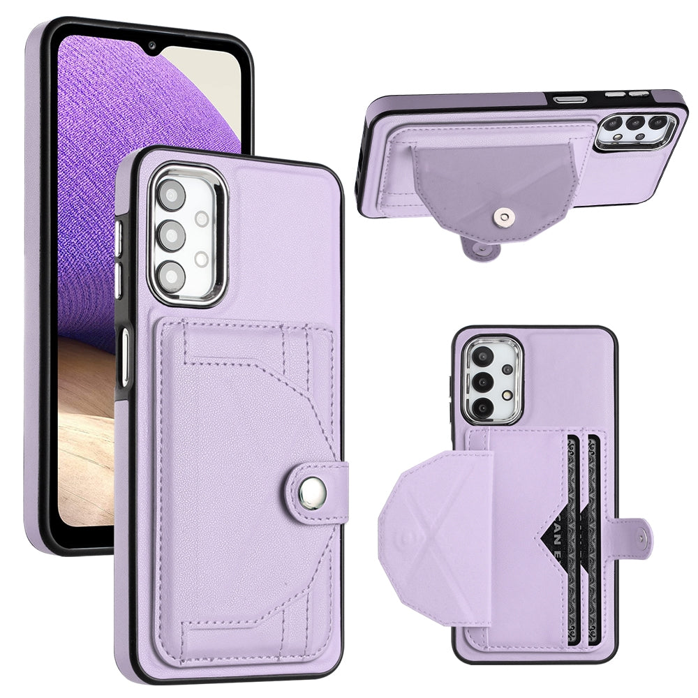 Samsung Galaxy A23 4G Shockproof Leather Phone Case with Card Holder - Stylish, Durable, and Convenient