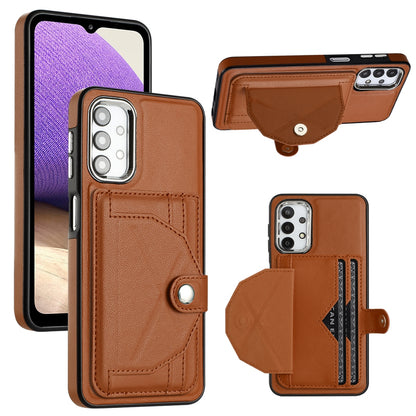Samsung Galaxy F23 5G Shockproof Leather Phone Case with Card Holder - Stylish, Durable, and Convenient