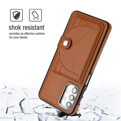 Samsung Galaxy A23 4G Shockproof Leather Phone Case with Card Holder - Stylish, Durable, and Convenient