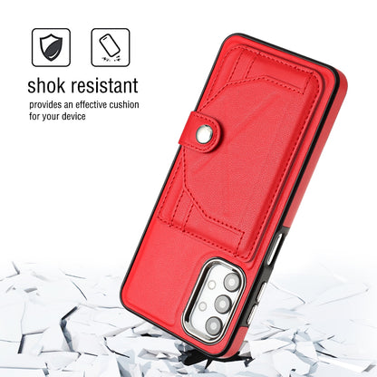 Samsung Galaxy F23 5G Shockproof Leather Phone Case with Card Holder - Stylish, Durable, and Convenient